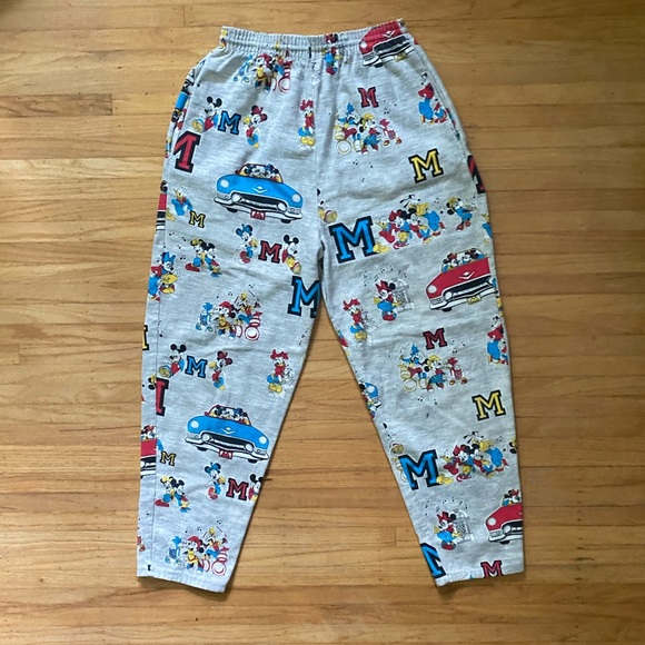 Vintage Disney Minnie And Mickey Mouse Sweatpants - Picture 2 of 6